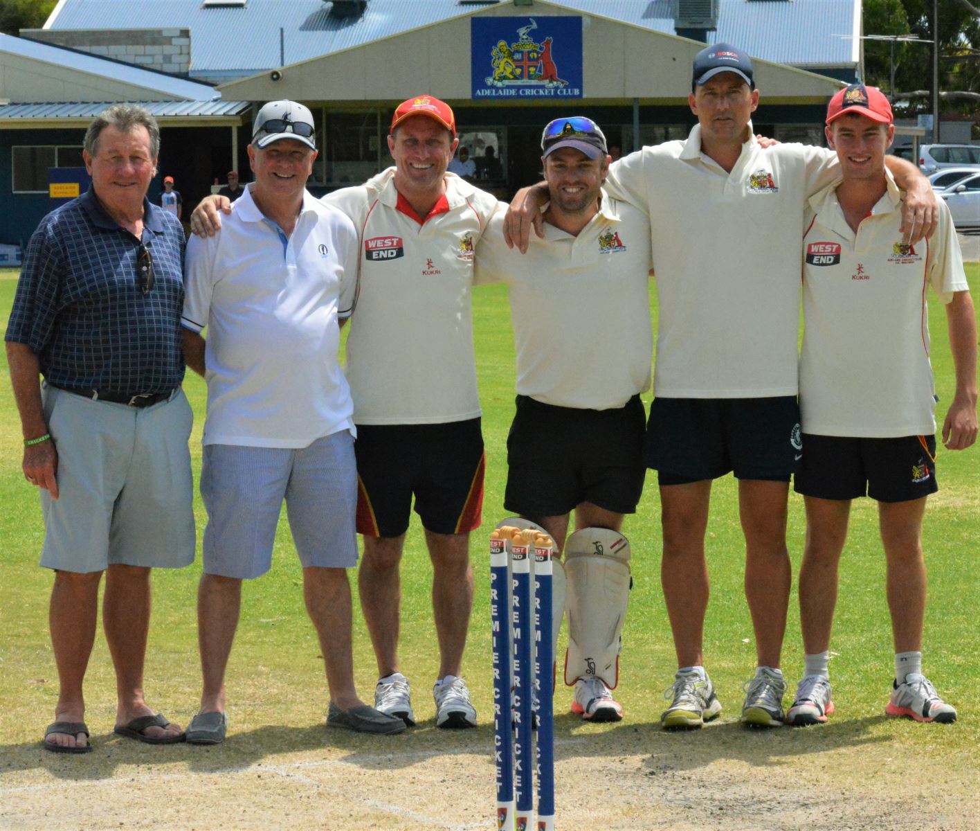 Craig Cooper, Abel Podger, Gavin O'Reilly, Craig Ridley, Lyle Wheeler & Warren Mitchell - May 2014
